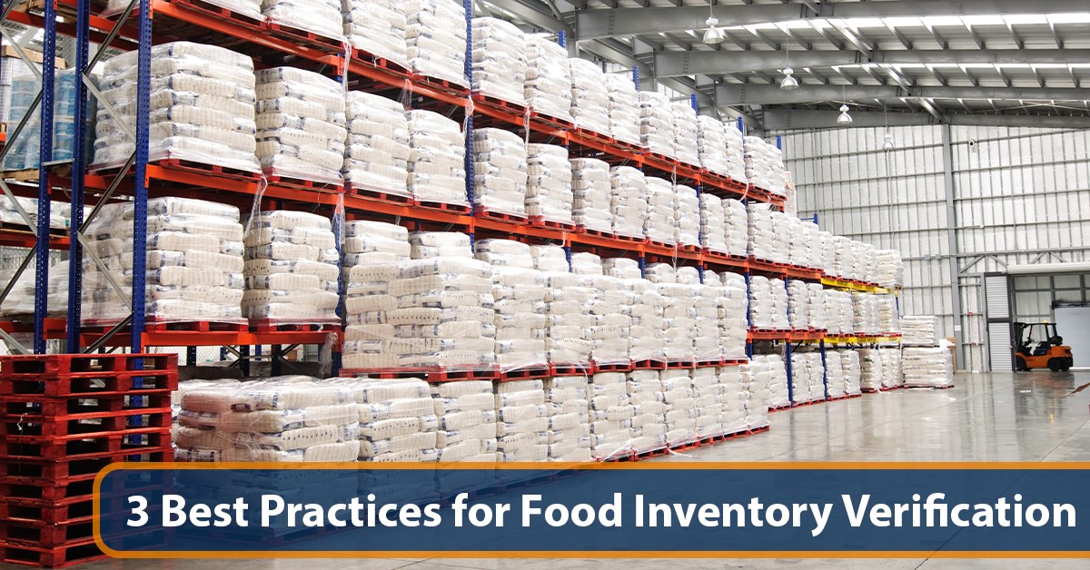 Food inventory verification best practices